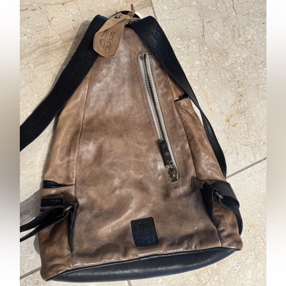 A.S. 98 x Free People Distressed Leather “Birch”/“Herra” Moto Backpack $469 USD - Picture 7 of 16